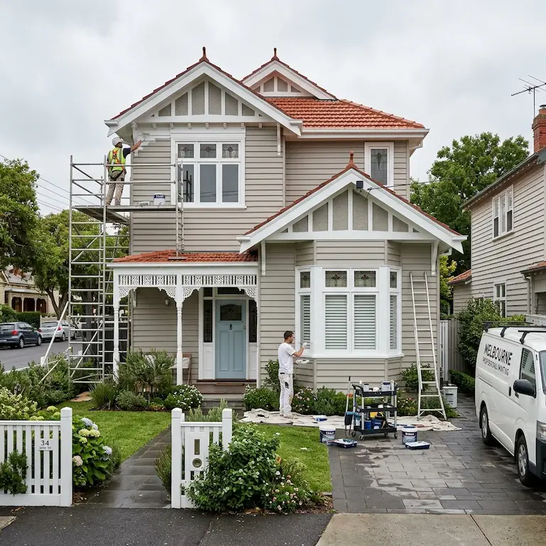 Painters in Bundoora: Interior & Exterior Painting Services 7 Painters doing exterior painting in Bundoora