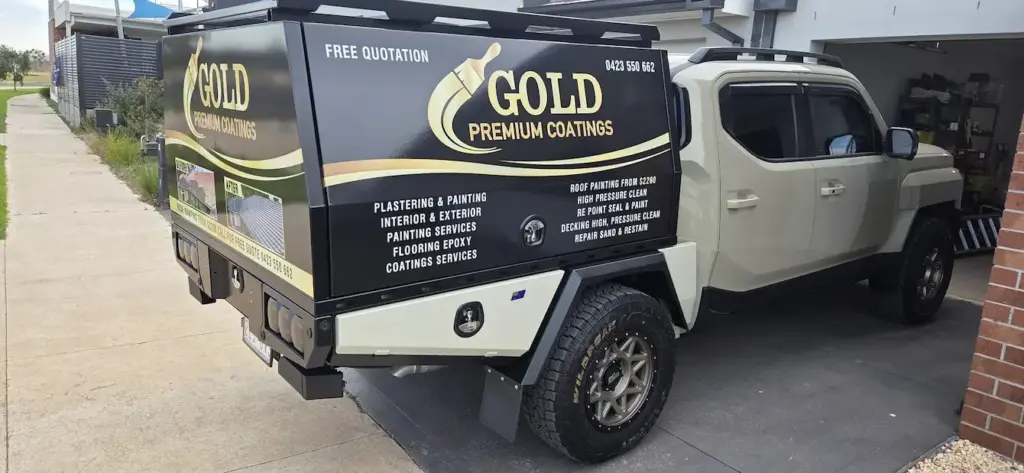 Gold Premium Coatings Van